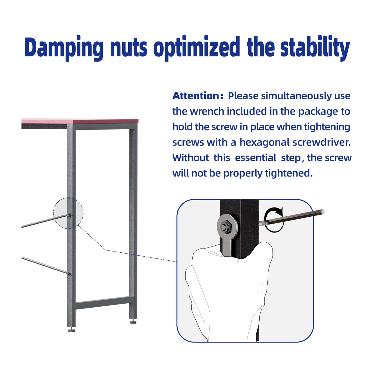 Pamray 47 Inch Computer Desk for Small Spaces with Storage Bag, Home Office Work Desk with Headphone Hook, Small Office Desk Study Writing Table Pamray
