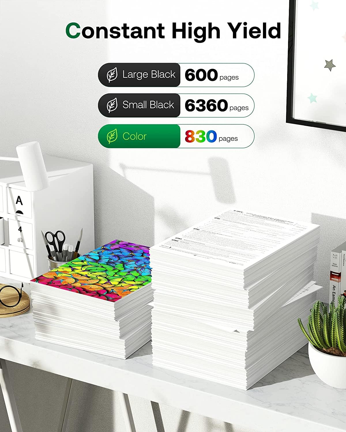 PGI-280XXL CLI-281XXL Compatible Replacement for Canon 280 and 281 Ink Cartridges Use with Canon PIXMA TR8520 8620 7520, TS9120 6200 6220 8120, 5-Pack OSIR