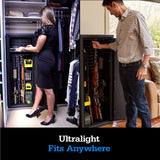 SecureIt Agile Model 52 - Modular Fast Access Gun Safe. Easy delivery via UPS, Ships Flat, assembles Anywhere. New Biometric Keypad for Convenience. Larger Buttons for Fast Access Ease. SecureIt