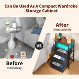 LAKEMID Night Stand Set 2 with Charging Station, Nightstands Set of 2 with 20 Colors LED Light Strip 3 Drawers, Side Tables Bedroom End Table with USB ports and Outlets for Living Room (Rustic Brown) LAKEMID