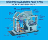 Snap Circuits BRIC: Structures | Brick & Electronics Exploration Kit | Over 20 Stem & Brick Projects | Full Color Project Manual | 20 Parts | 75 BRIC-2-Snap Adapters | 140+ BRICs Snap Circuits