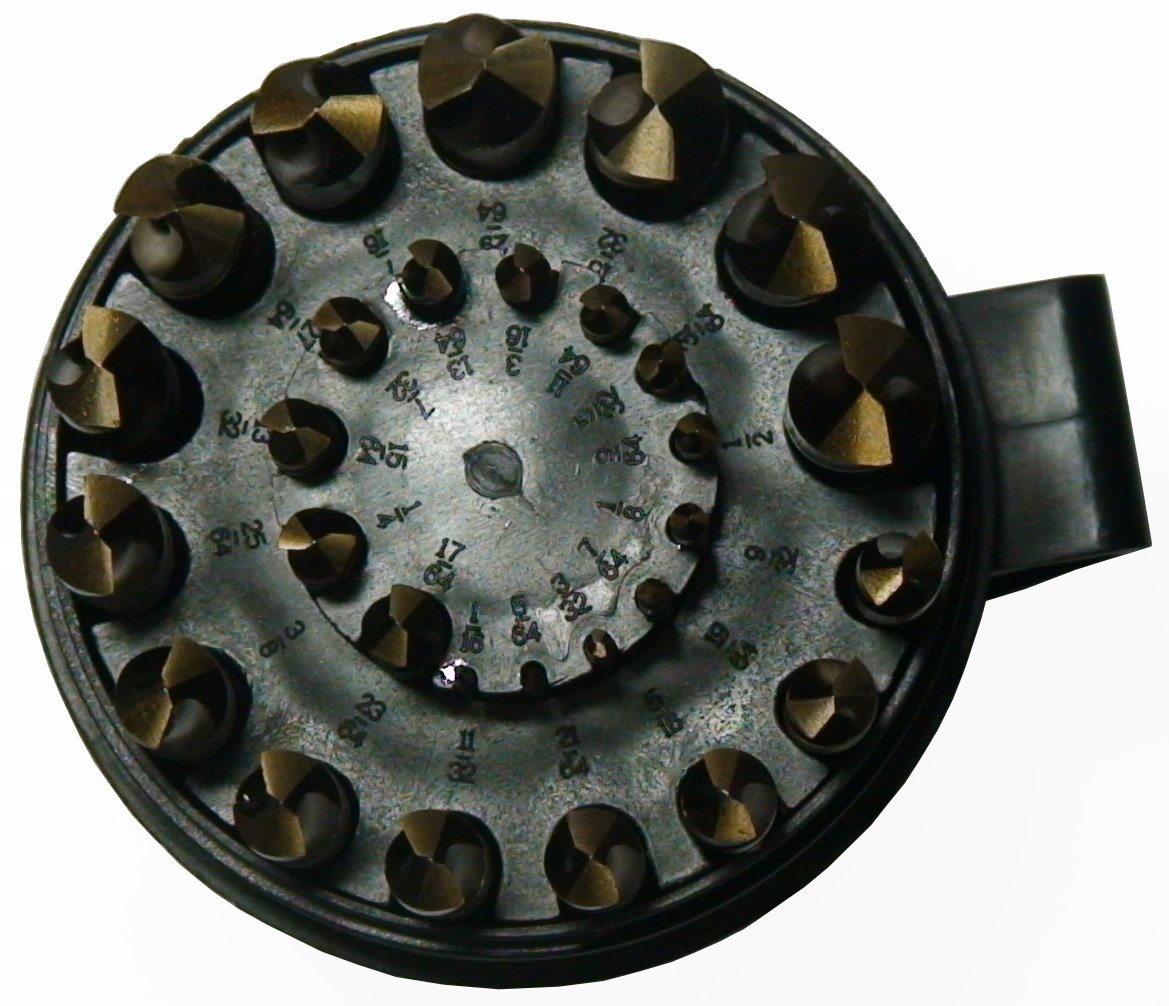 Drill America - D/A29J-CO-PC 29 Piece M42 Cobalt Drill Bit Set in Round Case (1/16" - 1/2" X 64ths), D/ACO Series Drill America