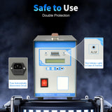 Ultrasonic Plastic Spot Welder, 110V Portable Plastic Welding Machine Portable Aluminum Cutter Welder Combo, 28KHz High-Frequency Handheld Industrial Ultrasonic Spot Welding Machine for ABS/PP/PE Beuioslyr