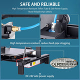 Longer LK5 Pro 3D Printer, Large Build Size 11.8''(L) x11.8''(W) x15.7''(H), 90% Pre-Assembled, Silent Motherboard, FDM 3D Printers for DIY Home and School Printing Longer