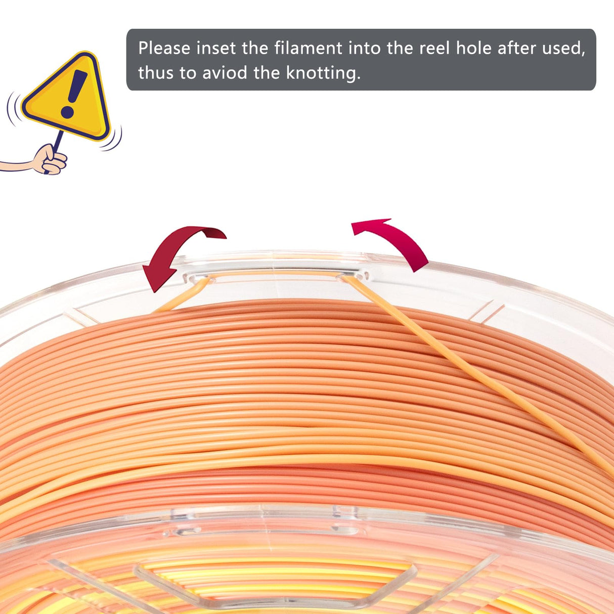 iSANMATE Rainbow PLA+ Filament 1.75mm, Fast Color Change Rainbow Filament 3D Printing Filament, Multicolor Color Changing PLA Filament 1KG Spool (Sunset) iSANMATE