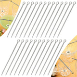 Candel Wick Holders, 4.7 Inch Wick Holders for Candle Making, 25 Pcs Metal Wick Centering Tool RAPUDA