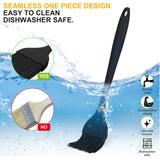 DE LINKAGE Silicone Basting Pastry Brush, Heat Resistant Cooking Brush for Oil and Sauce. BPA Free and Dishwasher Safe (2 Pcs). WoodArtSupply