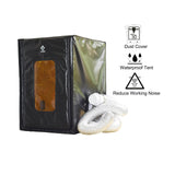 FUNGDO Multifunctional 3D Printer Enclosure kit 3D Printer Tent Fume Extractor Smoker Absorber Ventilate Resin Smell Filament Odor Warmer Filament Dryer Dust Cover Waterproof Reduce Noise(Small) FUNGDO