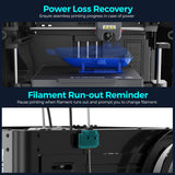 FLASHFORGE Adventurer 5M 3D Printer with Extra 1KG Silk PLA Pink Yellow Filament FLASHFORGE