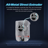 FLASHFORGE Adventurer 5M Pro Entire Extruder Assembly, with 0.4mm High Flow 32mm³/s Nozzle, Adventurer 5M Extruder, 3D Printer Part for Stable High-Speed Printing FLASHFORGE