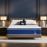 Ckiye King Size Mattress 12 Inch 80''*76''*12'' Medium Firm Hybrid with Memory Foam Individual Pocket Springs Edge Support Motion Isolation Pressure Relief Cool Fresh Sleep King Mattress Ckiye