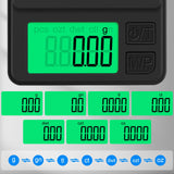 Digital Pocket Scale 1000g x 0.01g, Diyife Portable Precision Gram Scale Jewelry Scale with Protective Cover, Auto-Off, Backlit LCD, 7 Units Tare, for Food, Kitchen, Coffee, Battery Included Diyife