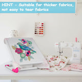 Lzttyee Universal Embroidery Clip Frame Cross Stitch Hoop Embroidery Sewing Stand Tools for Quilting, Needlepoint, Silk-Painting Lzttyee