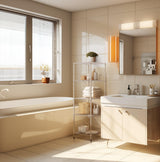 Finnhomy Heavy Duty 5 Tier Wire Shelving Unit, 18x18x59-inches 5 Shelves Storage Rack, Metal Shelving with Thicken Steel Tube, NSF Certified, Chrome Finnhomy