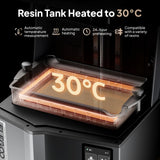 ELEGOO Saturn 4 Ultra 16K Resin 3D Printer MSLA, Smart Tank Heater, High Printing Speed to 150mm/h, AI Camera with Light, Built-in Wi-Fi, Large Print Size 211.68×118.37×220mm³ ELEGOO