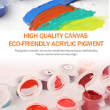 Maomaomi Paint by Numbers DIY Acrylic Painting Kit for Kids & Adults Beginner – 16" Wx20 L Color Horse Head Pattern Maomaomi