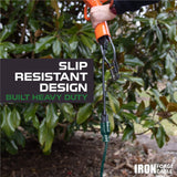 Iron Forge Cable Weatherproof Outdoor Extension Cord 100 ft, 16/3 SJTW Heavy Duty Green Extension Cord 3 Prong, Power Cable Great for Outside, Outdoor Lights, Lawn & Landscaping - US Veteran Owned IRON FORGE CABLE