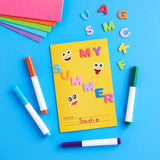 Bright Creations 6 Pack of Blank Books for Kids to Write Stories, Make your Own Comic, Journal, or Book, Paperback (6 Colors, 12 Sheets/24 Pages, 5.5x8.5 in) Bright Creations