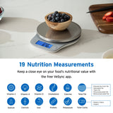 Etekcity Nutrition Smart Food Kitchen Scale, Digital Ounces and Grams for Cooking, Baking, Meal Prep, Dieting, and Weight Loss, 11 Pounds-Bluetooth, 304 Stainless Steel Etekcity