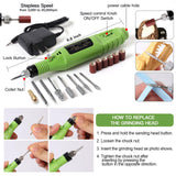 165 Pcs Pro Grade 3D Printing Tool Kit,3D Printer Tool Kits,Diverse 3D Printer Accessory & Electric Polishing Machine,Including Tool Box,for Remove/Trim and Finish 3D Print (Multi-Purpose)【HIJIRH】 HIJIRH