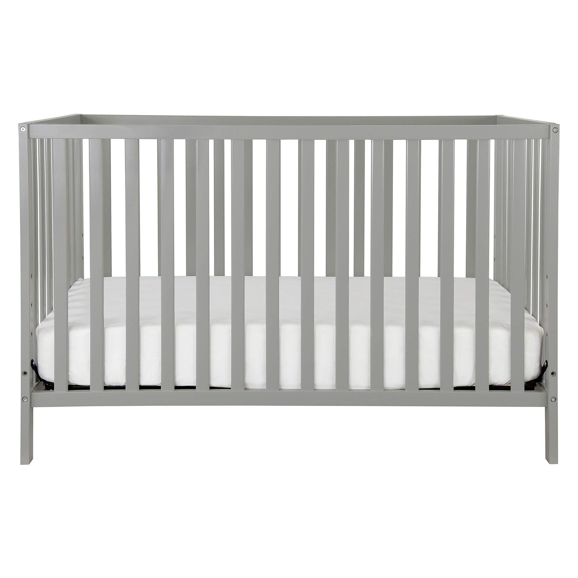 DaVinci Union 4-in-1 Convertible Crib in Grey, Greenguard Gold Certified - WoodArtSupply