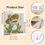 hill froeistung 5D Animals Diamond Art Painting Kits,DIY Full Round Drill Frogs Diamond Art for Adults,Beginners,Teens,Fishing Diamond Art Painting Kit for Wall Decor,12x12inch hill froeistung