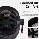 LOHASWORK Full Brim Hard Hat Construction OSHA Approved Vented Hard Hat Cascos De Construccion Adjustable Cool Vent Work Safety Helmet for Men and Women LOHASWORK