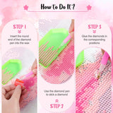 QAZWSX Diamond Painting City Madrid City Skyline Gran Via Street Twilight Spain for Adult Painting Kits Diamond Art Perfect for Home Wall Decor 12"x16" QAZWSX