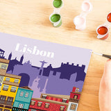 Ravensburger Relax CreArt Lisbon Paint by Numbers Kit | Perfect DIY Art Gift for Adults, Stress Relief, and Creative Hobby Ravensburger