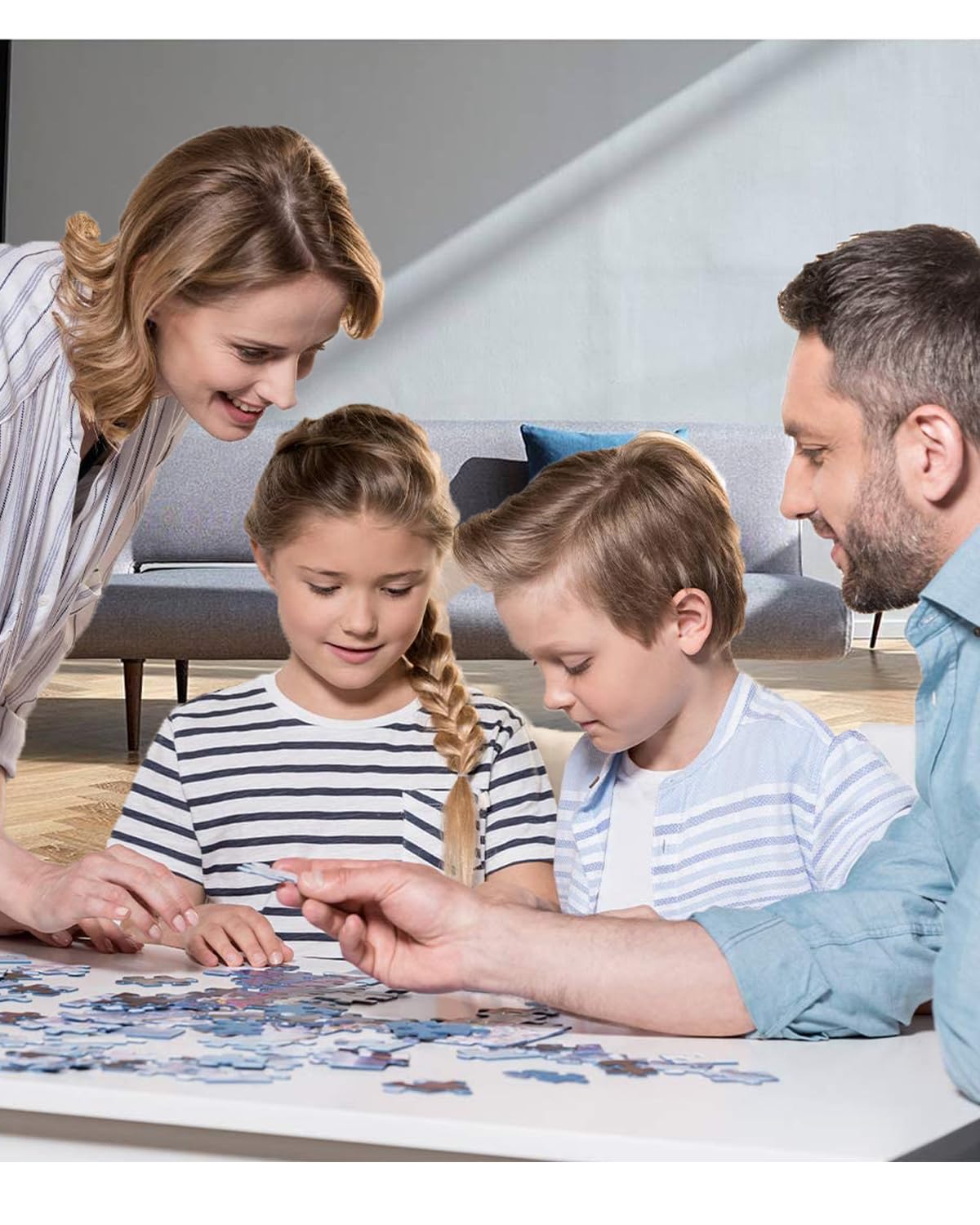 100 Piece Puzzle,Jigsaw Puzzles 100 Pieces 100 Piece Adult Children Puzzles Suitable for Adults Children (100 PCS, C0006) Achhappy