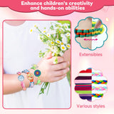 Suu66 Friendship Bracelet Making Kit for Girls 8-12 | String Bracelets Maker Craft Kit, DIY Art Gift for Kids Age 8, 9, 10, 11, 12 Years (Yellow) Suu66