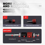 551pcs Sanding Drums for Rotary Tool,Sanding Bits Bands Sander Sandpaper for Drill Woodworking Accessories Juasky