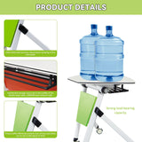 Folding Conference Table 6PCS, Modern Sector Shape Conference Room Table, Flip Top Mobile Training Table, Mobile Conference Tables with Silent Wheels, Meeting Room Table for Office Training HSHBDDM