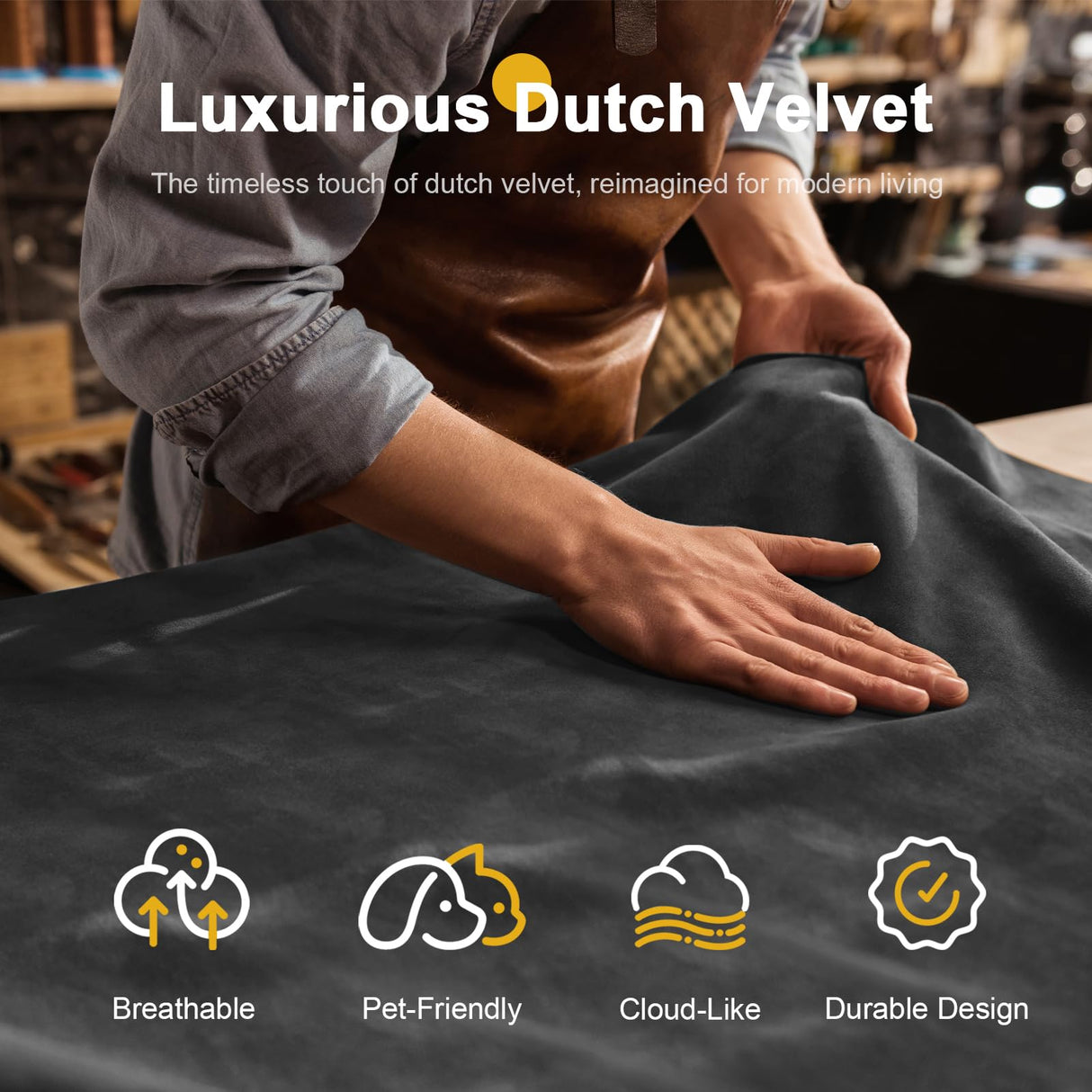 Recliner Sofa 3 Seater Sofa with Recliner, Home Theater Seating with Liftable Console & Removable Armrest, Manual Velvet Fabric Reclining Couch with Cup Holders & USB Ports for Living Room/RV (Grey) MOSGAT