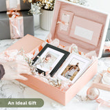 HappyHapi 8x10 Picture Frame Set of 6, 8x10 White Picture Frame Display Pictures 5x7 with Mat or 8x10 Without Mat. Wall Hanging Photo Frame or Tabletop Display Gallery Frame (White) HappyHapi