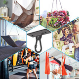 Dolibest Heavy Bag Hangers Brackets, Punching Bag Hangers, Heavy Bag Ceiling Mount with Carabiner for Body Weight Strength Training Systems, Aerial Yoga Swing & Hammock, Resistance Band Dolibest