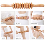 Komogir 3-in-1 Wood Therapy Massage Tools Lymphatic Drainage Massager Wooden Massager for Maderoterapia,Anti-Cellulite, Body Sculpting & Contouring Komogir