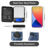 Vitafit 500g Digital Pocket Scale,High Accuracy Assured by Scale Professional Factory Since 2001, Gram Scale 0.01g for Multifunction: Lab,Food, Kitchen,Coffee,Jewelry; Black Vitafit
