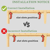 Viisari Bamboo Wood Bed Frame Full with Steel Slats, 12 Inch Platform Full Size Bed Frame No Box Spring Needed, Solid Foundation, Easy Assembly, Ample Under-Bed Storage, Noise-Free Viisari