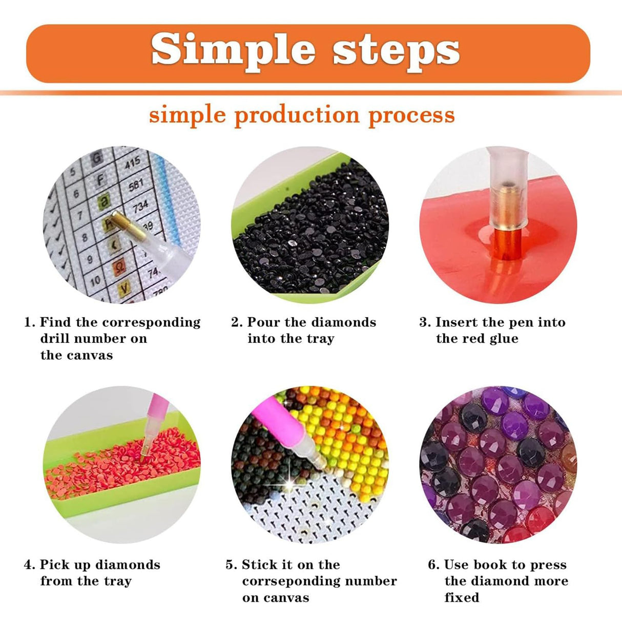 igoodom Diamond Art Kits for Adults, Sunflower Diamond Painting Kits for Beginners, DIY 5d Full Drill Round Diamond Art Kit for Home Wall Decor Gift 12x16inch igoodom