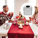 SEWACC Sublimation Blank Tissue Box Dispenser DIY Cube Tissue Holder Transfer Paper Tissue Storage Container Thermal Transfer Paper Towel Box Cover for Living Room SEWACC