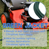 EP 75 Ft Outdoor Extension Cord - 16/3 SJTW Green Electrical Cable with 3 Prong Grounded Plug EP