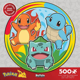 Buffalo Games - Kanto Badge - 500 Piece Round Jigsaw Puzzle Buffalo Games