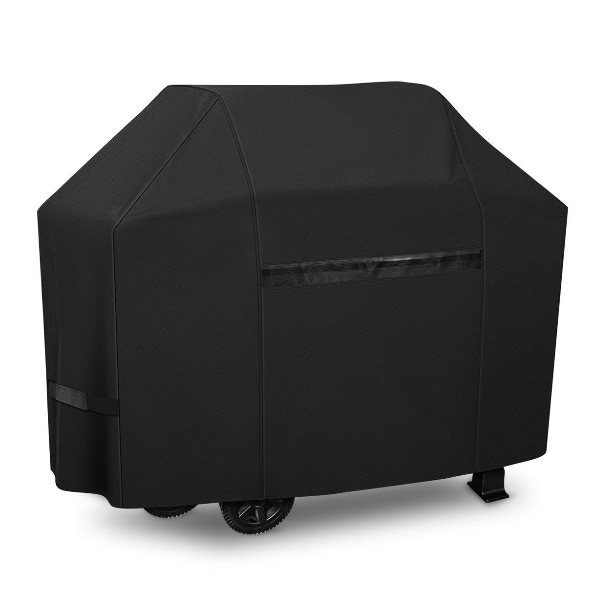 iCOVER Grill Cover- 82 Inch 600D Heavy-Duty Water Proof Patio Outdoor Black Canvas Oversize BBQ Barbecue Smoker Grills Covers G21607 for Weber Char-Broil Brinkmann Holland Napoleon JennAir i COVER