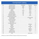 MiOYOOW DIY Bluetooth-Compatible Speaker Kit, Mini Stereo Sound Amplifier Soldering Projects with LED Flashing Light, Electronic Soldering Practice Kit for School STEM Education and Home Office Use MiOYOOW