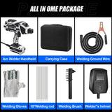 Portable Electric Welding Machine, Upgraded 110V ARC Welder, 20-120A, IGBT Inverter, 6 Variable Currents, Welding Tool for 3/32"-1/8" Rod. Perfect Gift for DIY, Repairs, Metal Fabrication, Automotive Cobowo