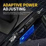 FNIRSI HS-02B 100W Portable Soldering Iron Kit, 2S Fast Heating, 212-842℉, Pre-set 3 Groups Temperature, 3 210 Soldering Tips, Smart Digital Soldering Iron Pen Tool for Electronics Precision Repair FNIRSI