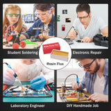 Soldering Iron Kit, 80W 110V Fast Heat up in 10s LCD Digital Adjustable Temperature Soldering Gun Thermostatic Soldering Kit for Electronic Liouhoum