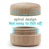 Liannan Custom Wooden Pet Fur Keepsake - Personalized Engraved Dog Ears and Tooth Box, Memorial Box, Loss Sympathy Gift for Dogs and Cats(style 6) Liannan