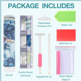 MEIYUDA Diamond Painting Kits for Adults, 3D Wolf Diamond Art Kits for Beginners, DIY Dream Catcher Diamond Art Painting Kit Gem Art Crystal for Home Wall Decor and Holiday Presents 12x16Inch MEIYUDA